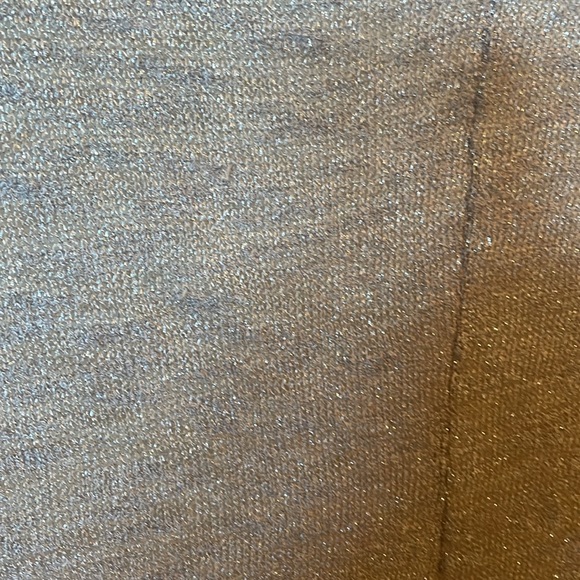 NWT Faux Vest/Top/Shawl Wrap Sparkly Taupe - Picture 2 of 6